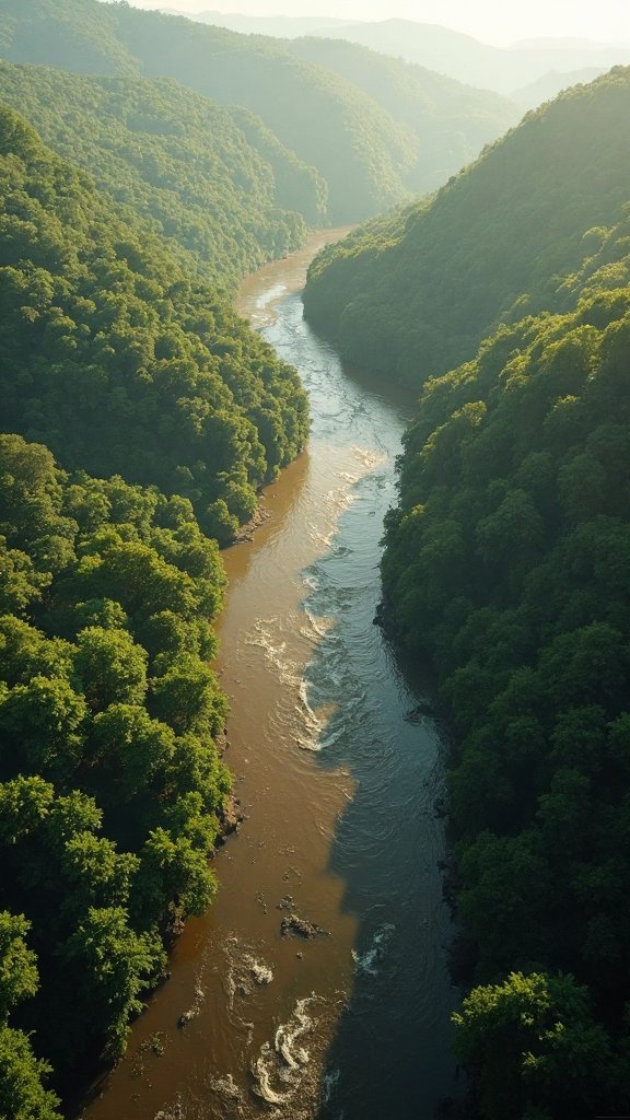 De Amazone, de grootste rivier