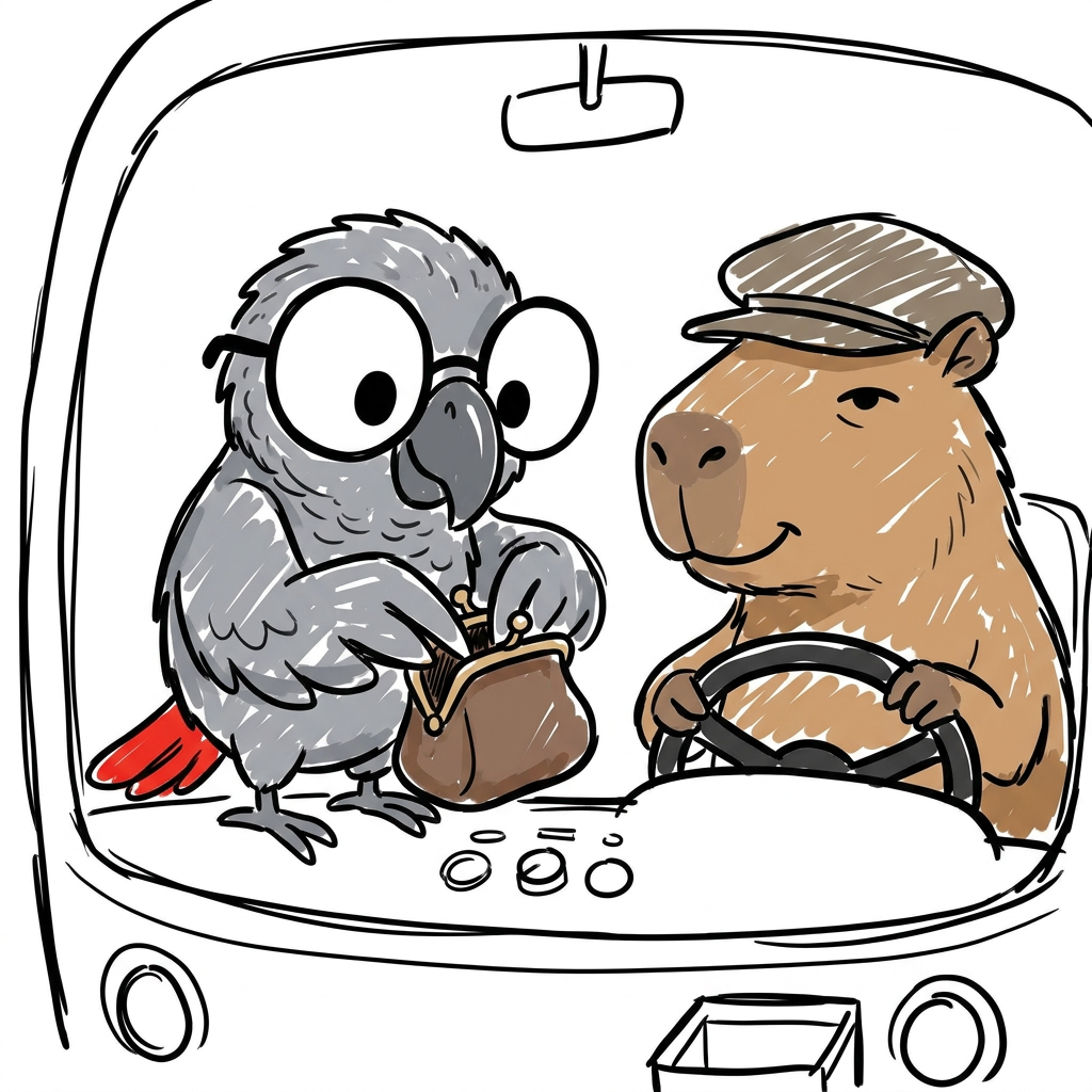 Paljonko se maksaa? Tänään minulla on vain kolikoita.