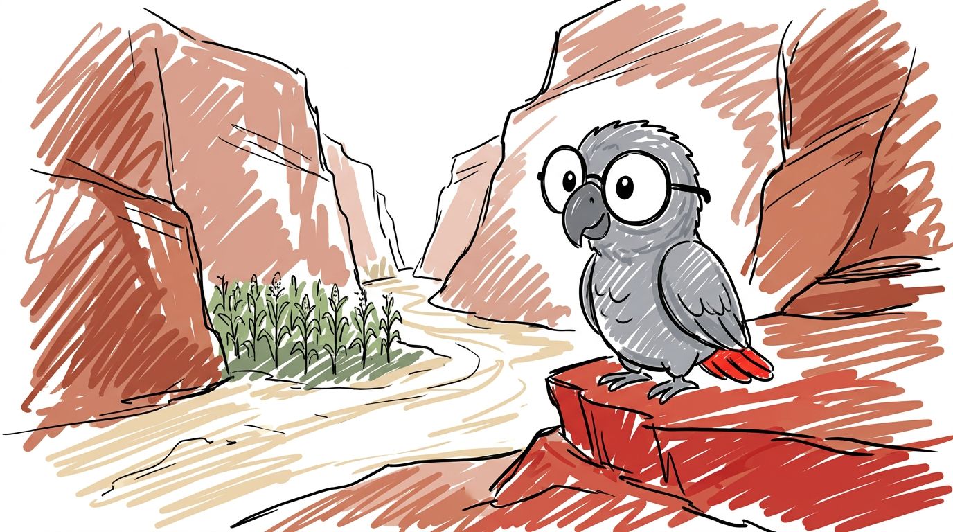 De bodem van de kloof is van de Navajo Nation. Ongeveer veertig families wonen hier. Ze verbouwen eten op het zand. M...