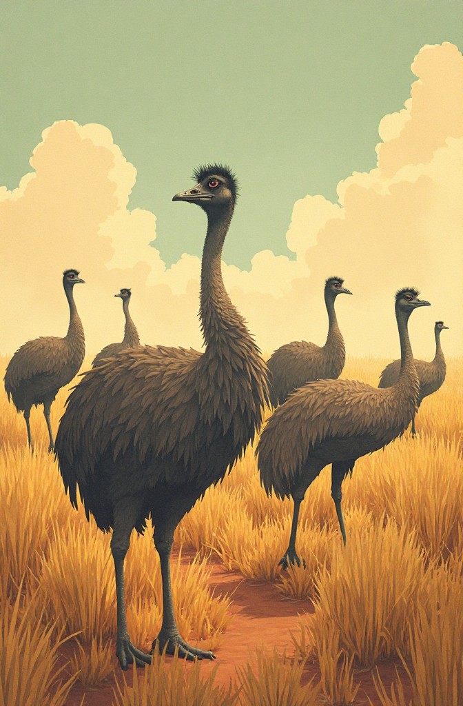 Die Armee, die gegen Vögel verlor