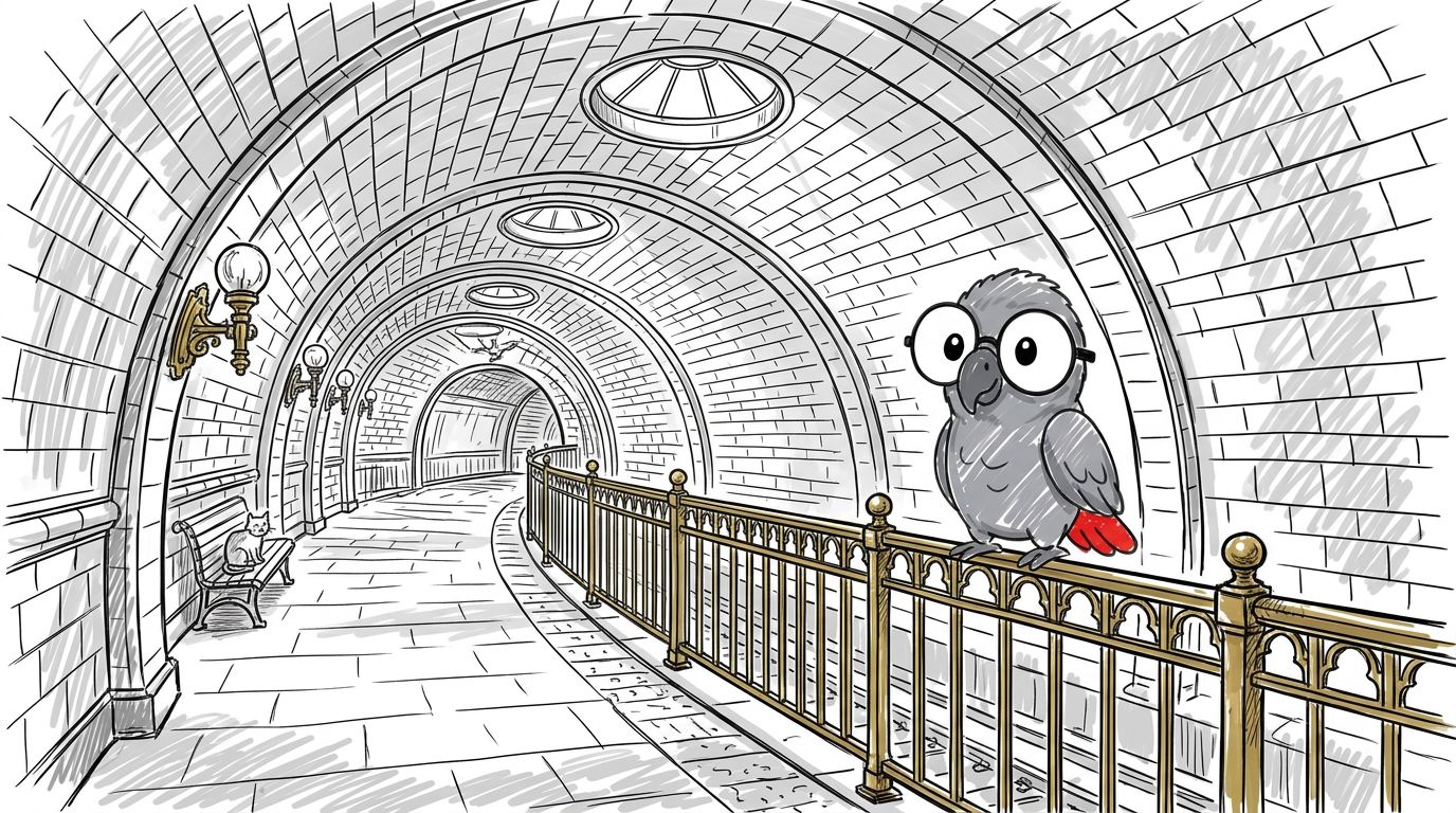 Illustration for La estación por la que nadie pasa