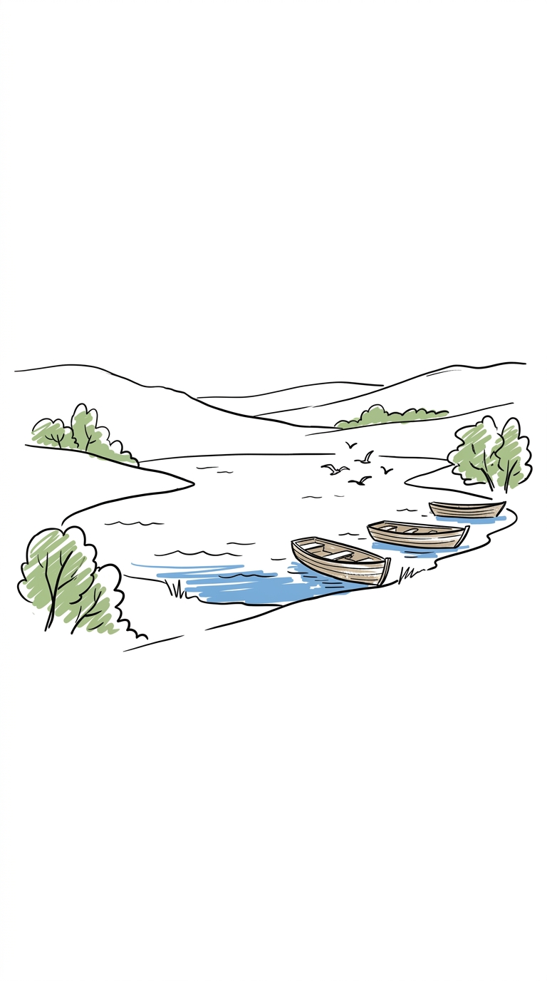 Illustration for Jezero koje nestaje svakog ljeta