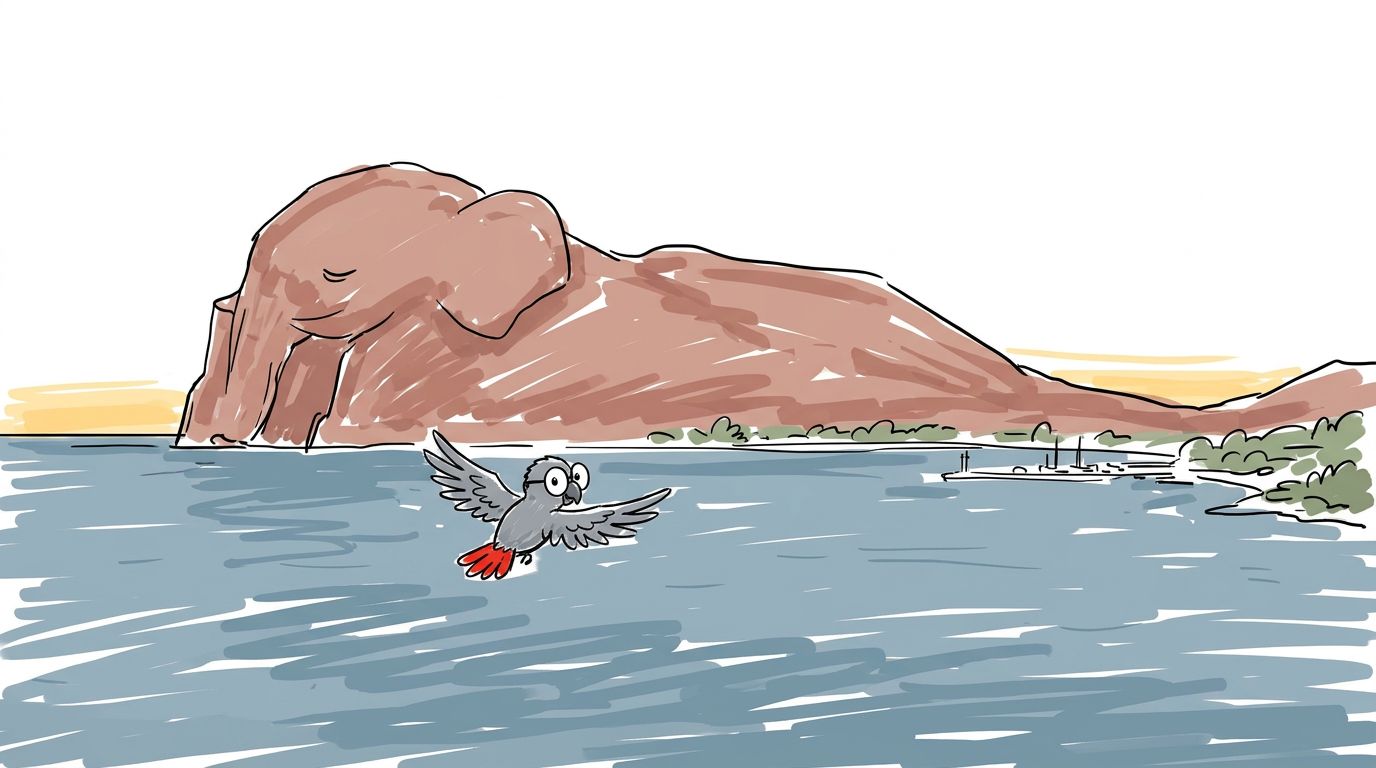 Illustration for La Montaña Elefante