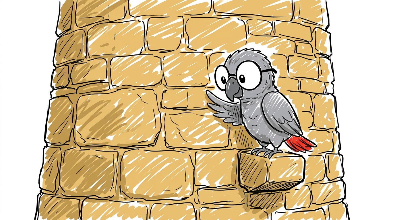 Polly studied the masonry at close range and felt a small jolt of recognition. This was the same honey-golden stone s...