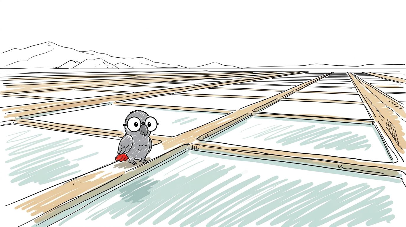 Illustration for زهرة الملح