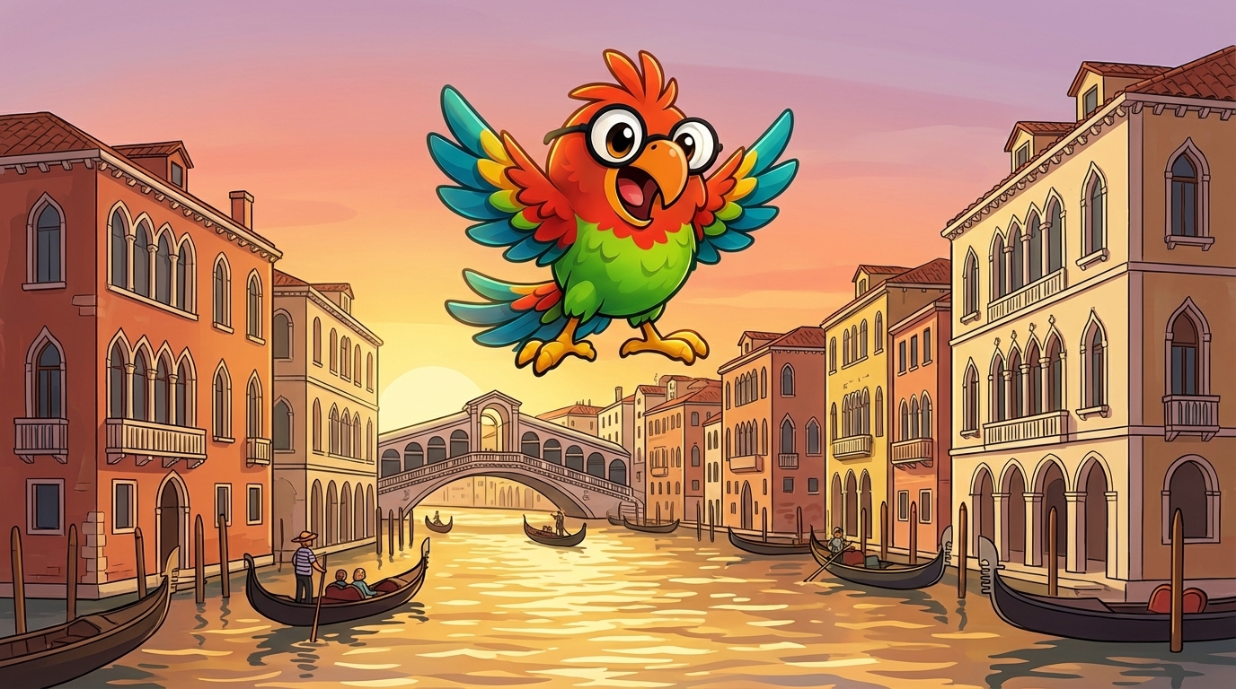 Pollys Reise nach Venedig